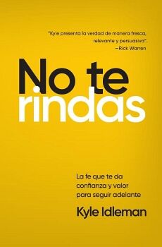 NO TE RINDAS