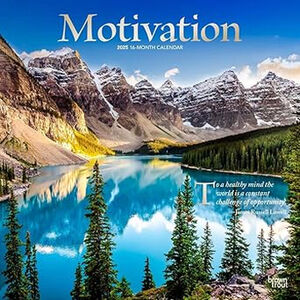 CALENDARIO SQUARE WALL 2025 -MOTIVATION- 16 MONTH)