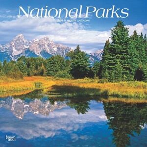 SQUARE WALL 12X12 NATIONAL PARKS 2025 SQUARE