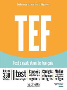 TEF (TEST DVALUATION DE FRANCAIS) LIVRE D'ENTRANEMENT
