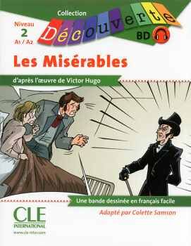 BD LES MISRABLES - NIVEAU 2 (A1/A2) - LECTURE DCOUVERTE - LIVRE + CD