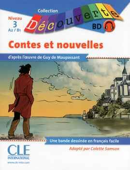 BD LES CONTES ET NOUVELLES DE MAUPASSANT - NIVEAU 3 (A2/B1) - LECTURE DCOUVERTE - LIVRE + CD