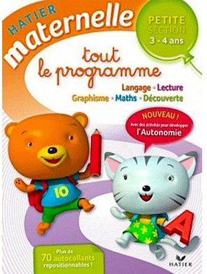 1,2,3 MATERNELLE TOUT PETITE SECTION 3-4 ANS (NVA.EDICION)