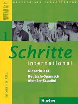 SCHRITTE INTERNATIONAL 1 GLOSARIO XXL DEUTSCH-SPANISCH