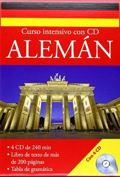 ALEMAN  -CURSO INTENSIVO CON CD- (C/4CDS+LIBRO+TABLA)