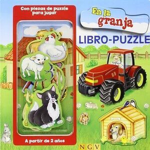 LIBRO-PUZZLE  -EN LA GRANJA-              (CARTONE)