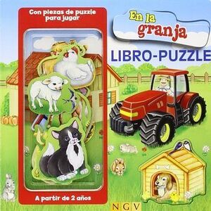 LIBRO-PUZZLE -EN LA GRANJA- (CARTONE)