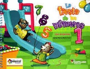 FIESTA DE LOS NMEROS, LA 1 PREESC. -LIBRO DE EJERCICIOS-