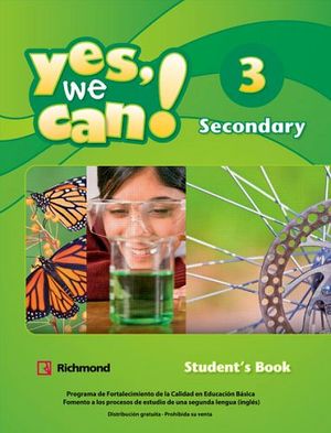 YES WE CAN! 3 STUDENT SEC (BOOK + READER)