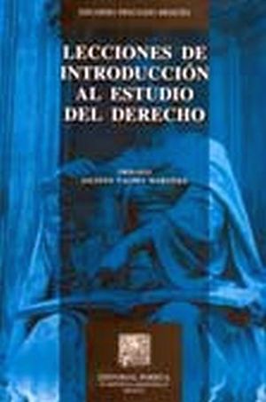 LECCIONES DE INTRODUCCION AL ESTUDIO DEL DERECHO