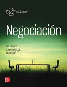 NEGOCIACIN 9ED.