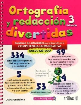 ORTOGRAFA Y REDACCIN DIVERTIDAS 3 PRIM.