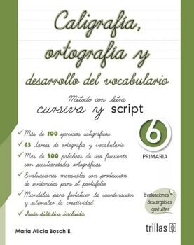 CALIGRAFA, ORTOGRAFA Y DES.VOCABULARIO 6 PRIM.