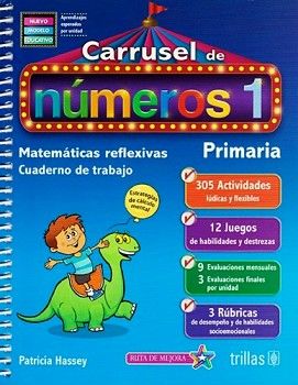 CARRUSEL DE NMEROS 1 PRIM. 3ED. -CUAD.DE TRABAJO- (C/MAT.WEB)