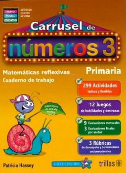 CARRUSEL DE NMEROS 3 PRIM. 3ED. -CUAD.DE TRABAJO- (C/MAT.WEB)
