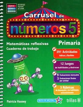 CARRUSEL DE NMEROS 5 PRIM. 3ED. -CUAD.DE TRABAJO- (C/MAT.WEB)