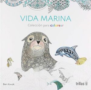 VIDA MARINA -COLECCION PARA COLOREAR-