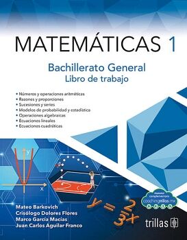 MATEMTICAS 1 BACH. 3ED. -LIBRO DE TRABAJO-