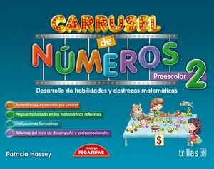 CARRUSEL DE NMEROS 2 PREESC. 3ED. -DES.HAB.DES.MAT.-