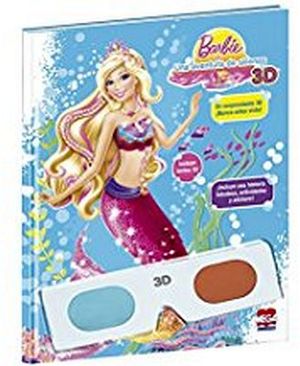 BARBIE UNA AVENTURA DE SIRENAS -LIBRO CON LENTES 3D-
