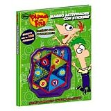 DISNEY MAGNO ACTIVIDADES CON STICKERS PHINEAS Y FERB