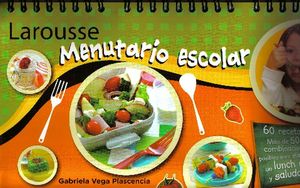 MENUTARIO ESCOLAR (C/ESPIRAL)