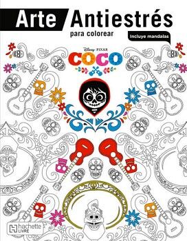 ARTE ANTIESTRS PARA COLOREAR. COCO