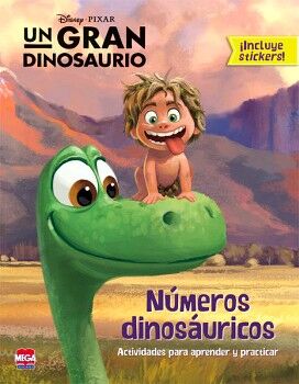 DISNEY PIXAR NÚMERO DINOSÁURICOS. EDICIONES LAROUSSE.. 9786072111714