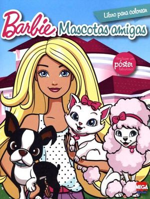 BARBIE -MASCOTAS AMIGAS- (LIBRO P/COLOREAR)