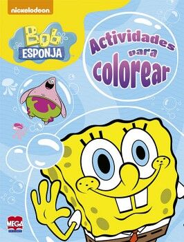 ACTIVIDADES PARA COLOREAR BOB ESPONJA