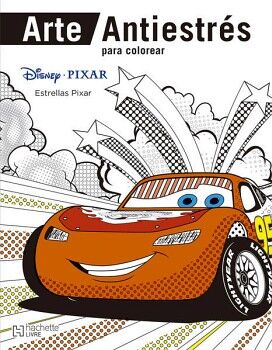 ARTE ANTIESTRS PARA COLOREAR. ESTRELLAS PIXAR