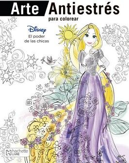 ARTE ANTIESTRS PARA COLOREAR. EL PODER DE LAS CHICAS