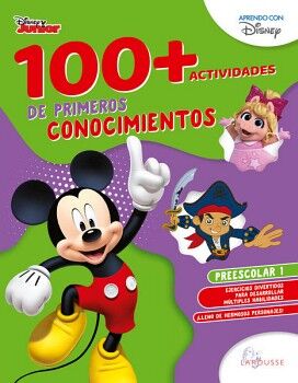 100+ACTIVIDADES DE PRIMEROS CONOCIMIENTOS DISNEY. PREESCOLAR 1