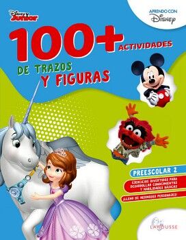 100+ACTIVIDADES DE TRAZOS Y FIGURAS DISNEY. PREESCOLAR 2