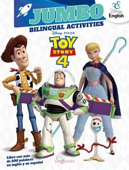 JUMBO BILINGUAL ACTIVITIES DISNEY PIXAR TOY STORY 4