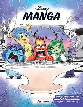 MANGA DISNEY PARA COLOREAR 2 (INTENSAMENTE)