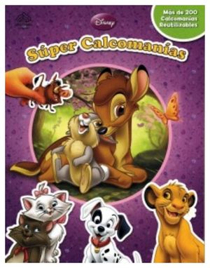 SUPER CALCOMANIAS -DISNEY ANIMALES-