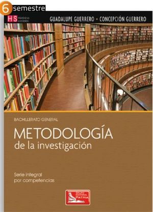 METODOLOGIA DE LA INVESTIGACION (DGB/S.INTEGRAL COMPETENCIA