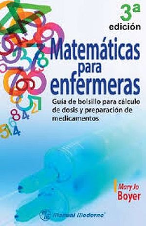 MATEMATICAS PARA ENFERMERAS 3ED.