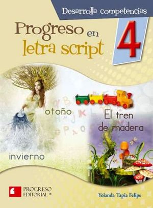 PROGRESO EN LETRA SCRIPT 4TO. PRIM.