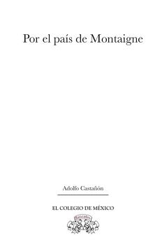 POR EL PA�S DE MONTAIGNE