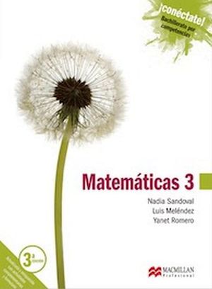 MATEMATICAS 3 BACH. 3ED. -COMPETENCIAS/S.CONECTA-