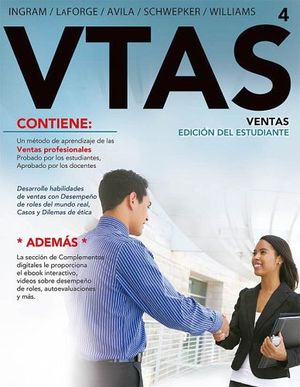 VTAS VENTAS 4ED. -EDICIN DEL ESTUDIANTE-