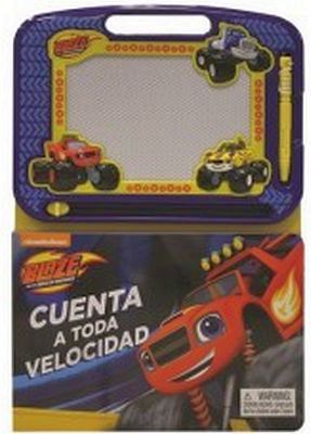 NICKELODEON -BLAZE- CUENTA A TODA VELOCIDAD (C/PIZARRA/PLUMA)