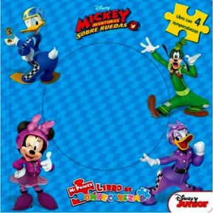 MI PRIMER LIBRO DE ROMPECABEZAS -MICKEY AVENTURA SOBRE RUEDAS-DIS