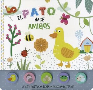 BOTONES DE SILICON: EL PATO HACE AMIGOS