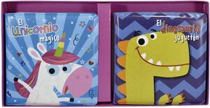 2PK LIBROS PARA EL BAO: EL UNICORNIO MAGICO/EL DINOSAURIO JUGUETON