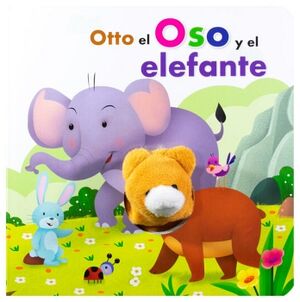 LIBRO CON MARIONETA: OTTO EL OSO Y EL ELEFANTE.