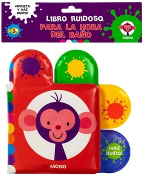 LIBRO INTERACTIVO CON SONIDOS PARA LA HORA DEL BAO: MONO