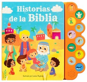 LIBRO INFANTIL: HISTORIAS DE LA BIBLIA CON 10 BOTONES CON SONIDO